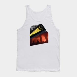 Nightlife shaped collage Tank Top